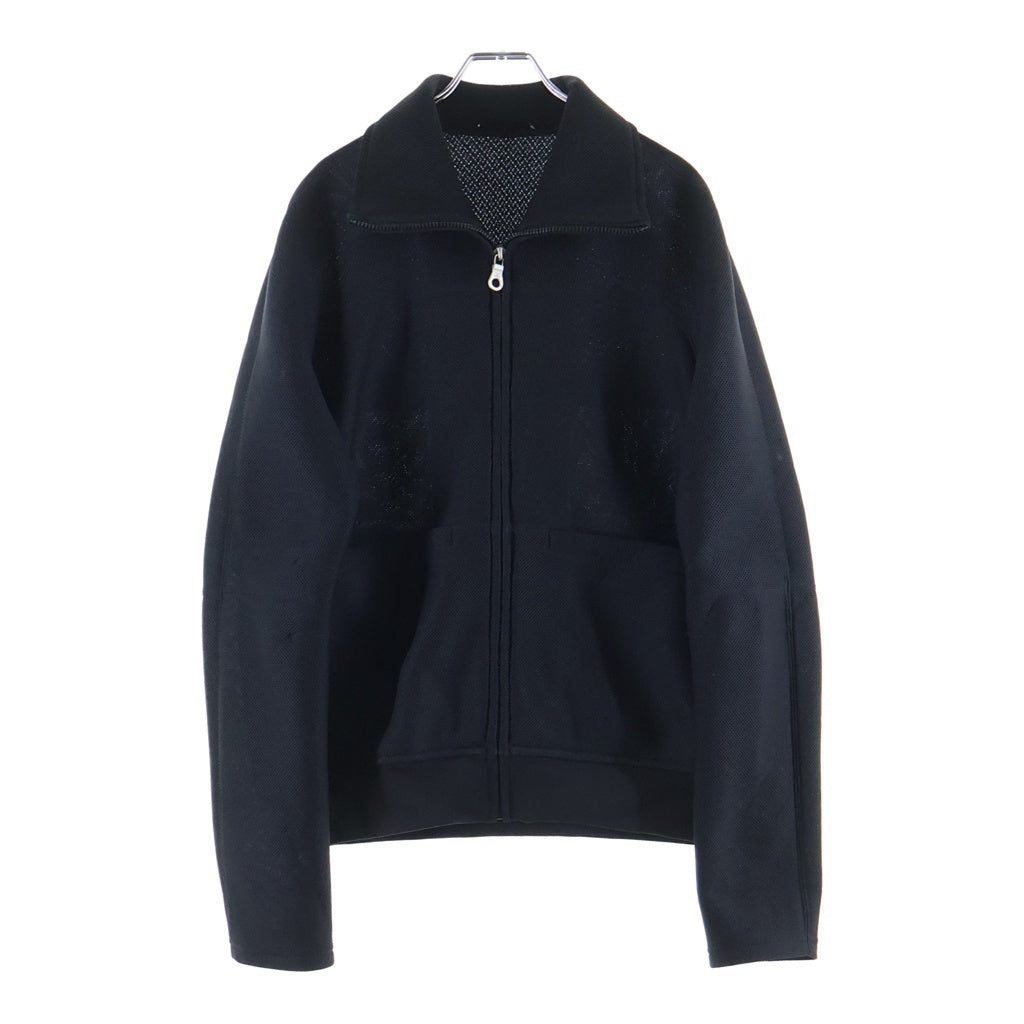 CHANEL(シャネル) スポーツライン ラバーロゴ メッシュ ジップアップジャケット ブラック P21091