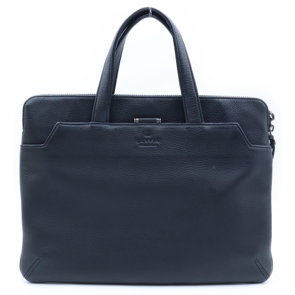 LANVIN(ランバン) ブリーフケース ルミネール レザービジネスバッグ ブラック 279501