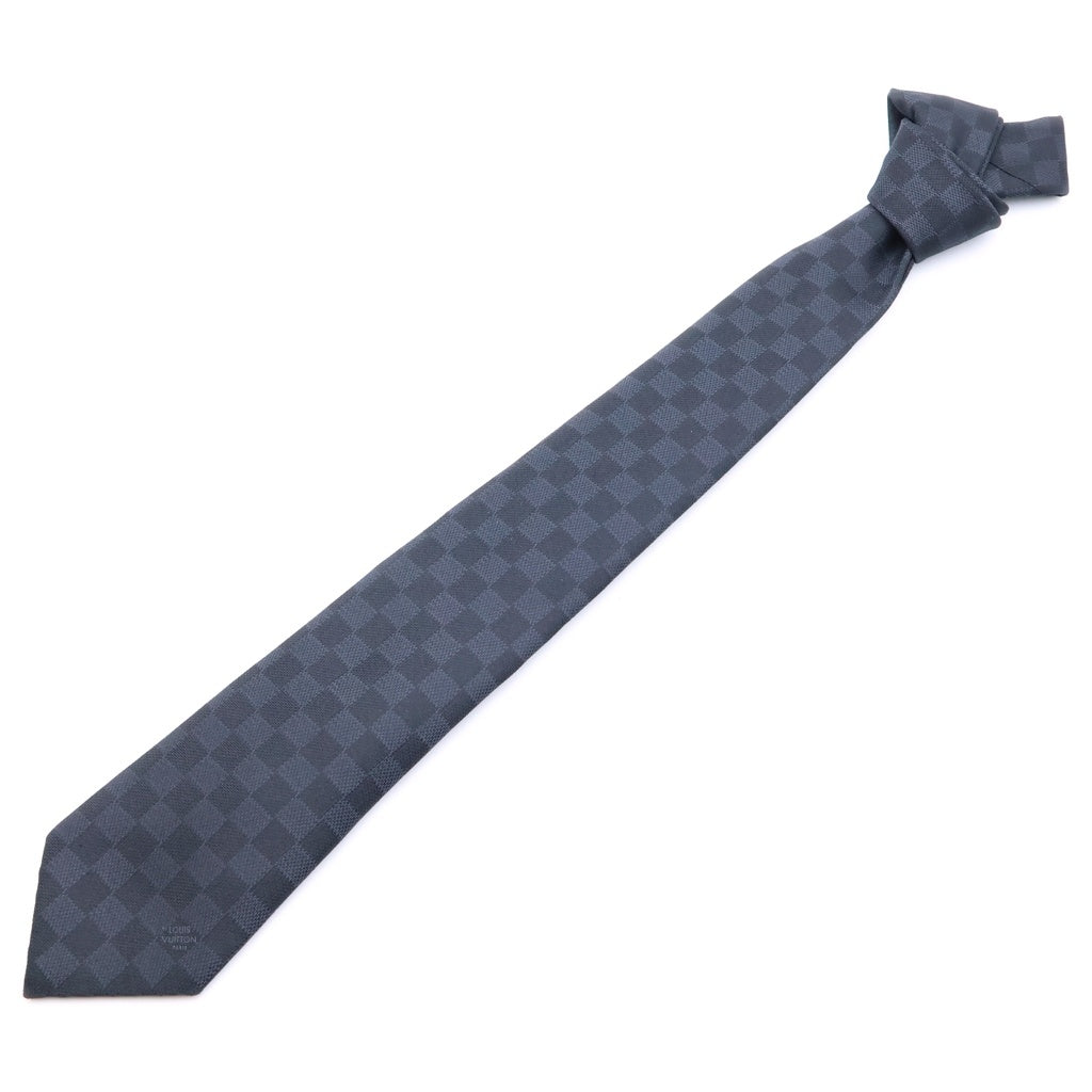 LOUIS VUITTON(ルイヴィトン) ダミエ クラシック ネクタイ ブラック M78752