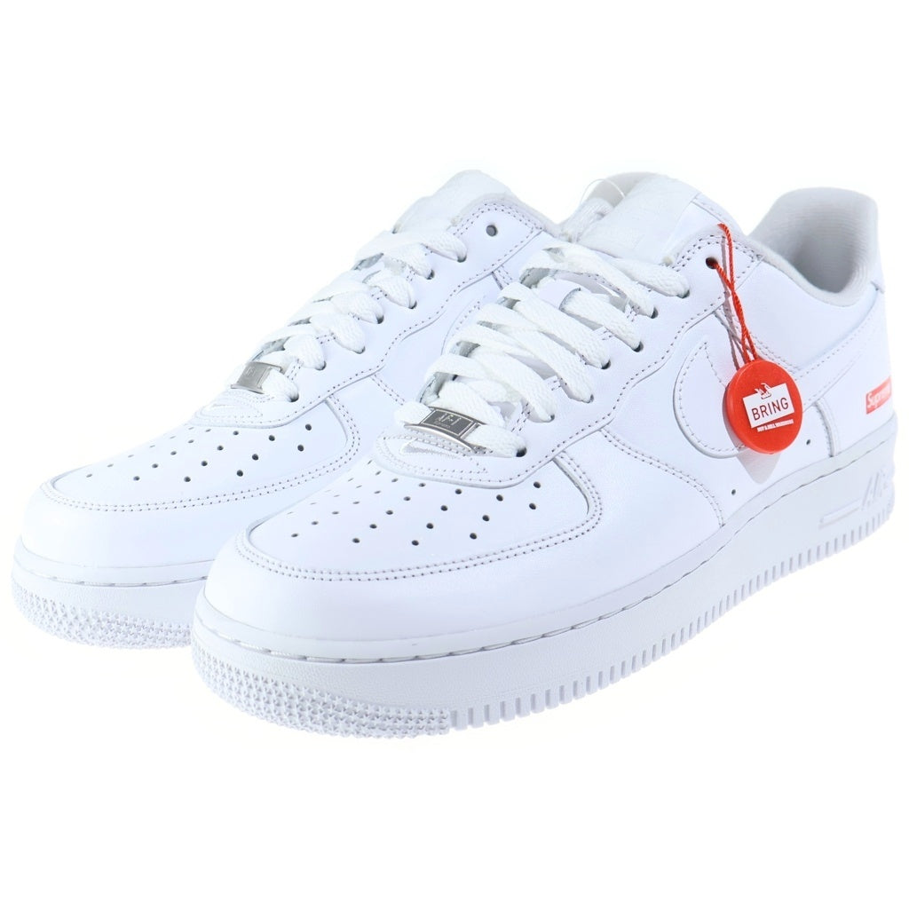 NIKE(ナイキ) ×SUPREME AIR FORCE1 シュプリーム エアフォース1 ローカットスニーカー ホワイト US8.5cm/26.5cm CU9225-100