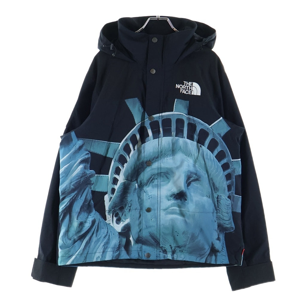 SUPREME(シュプリーム) ×THE NORTH FACE 19AW Statue of Liberty Mountain Jacket ザノースフェイス スタチューオブリバティ 自由の女神 マウンテンパーカー ジャケット ブラック NP61902I