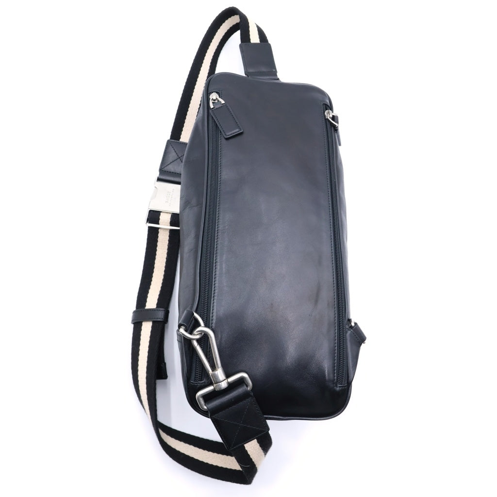 BALLY(バリー) TABEL-MD レザー トレインスポッティング ワンショルダーバッグ ブラック