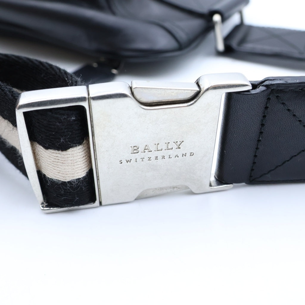 BALLY(バリー) TABEL-MD レザー トレインスポッティング ワンショルダーバッグ ブラック