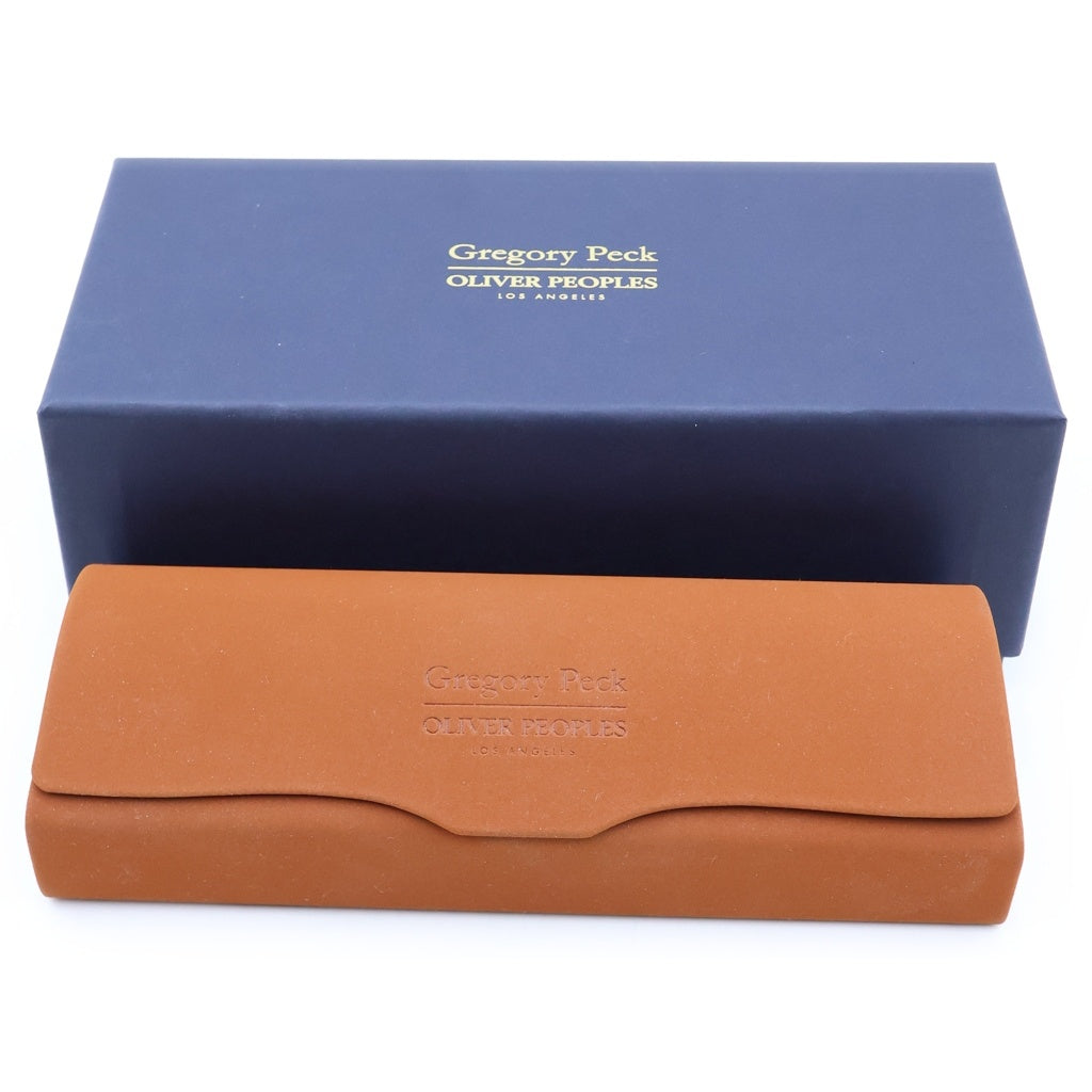 OLIVER PEOPLES(オリバーピープルズ) Gregory Peck-F グレゴリー・ペック ボストンフレームサングラス 眼鏡 ブラウン OV5186F