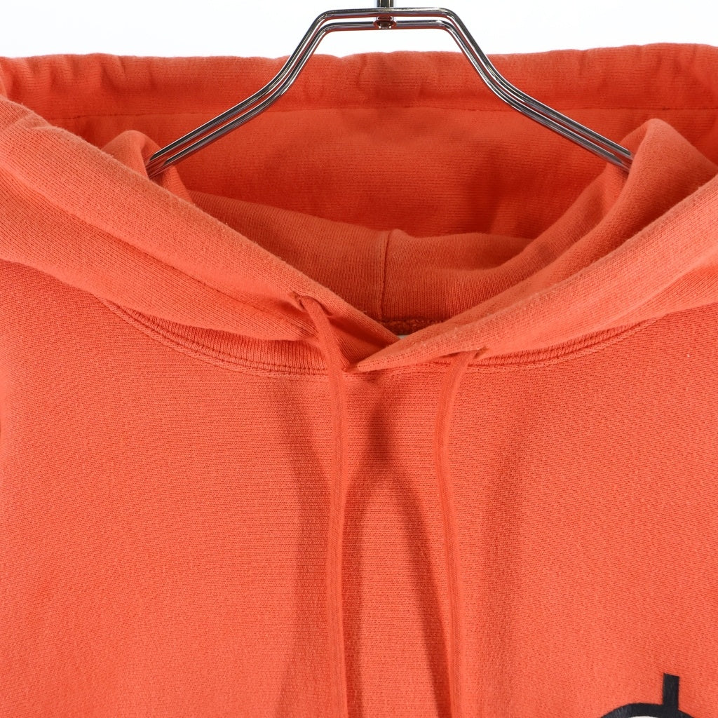READY MADE(レディメイド) 22AW CLF TARGET HOODIE 両面プリント プルオーバーパーカー オレンジ RE-CO-0R-00-00-211