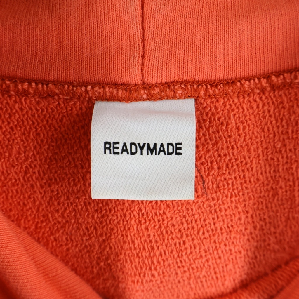 READY MADE(レディメイド) 22AW CLF TARGET HOODIE 両面プリント プルオーバーパーカー オレンジ RE-CO-0R-00-00-211