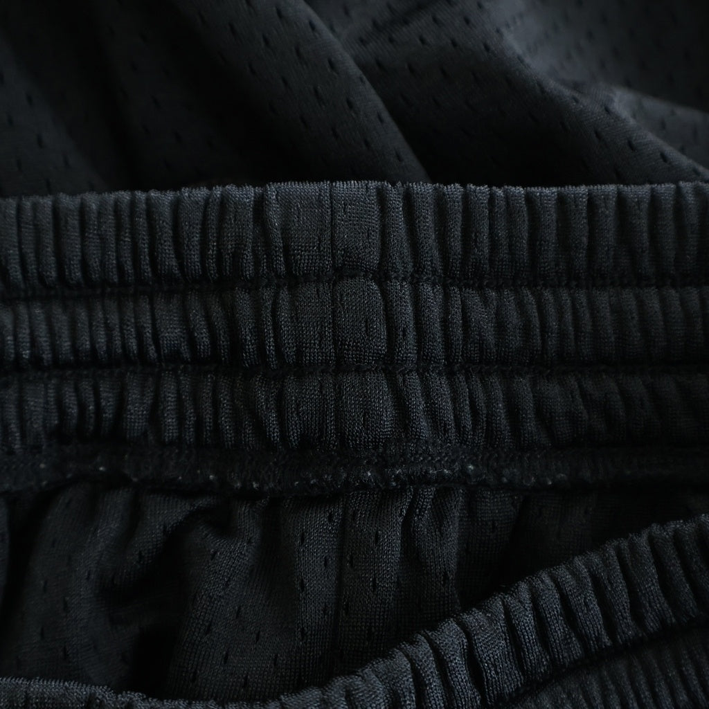 CHROME HEARTS(クロムハーツ) MESH WARM UP JERSEY CHプリントメッシュハーフパンツ ブラック