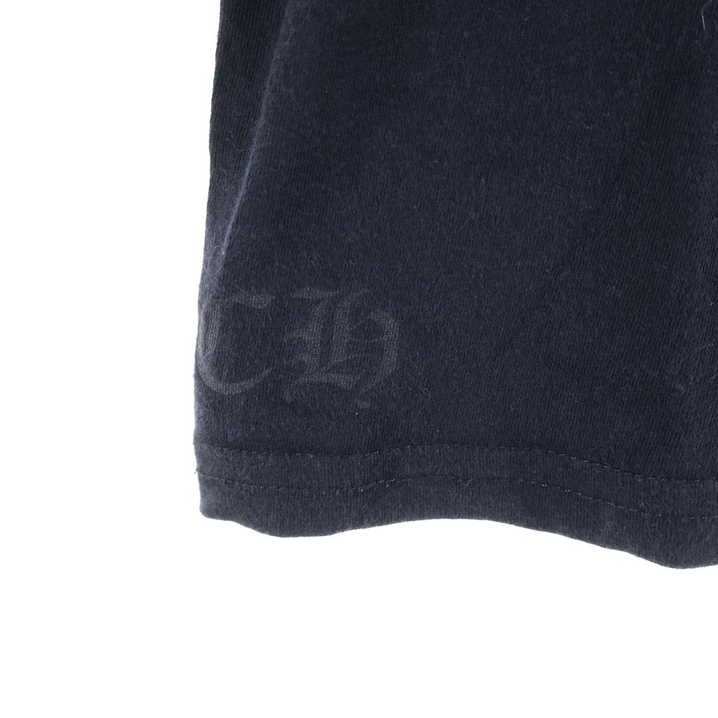 CHROME HEARTS(クロムハーツ) BACK HORSESHOE バックホースシュー クルーネック半袖Tシャツカットソー キッズ ブラック