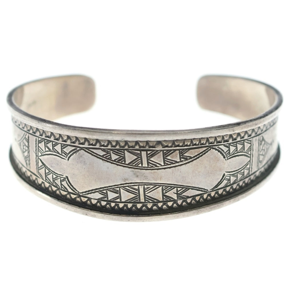 NO BRAND(ノーブランド) Adawat'n Tuareg Lbhar (アダワット トゥアレグ ルブハー) バックル ブレスレット シルバー