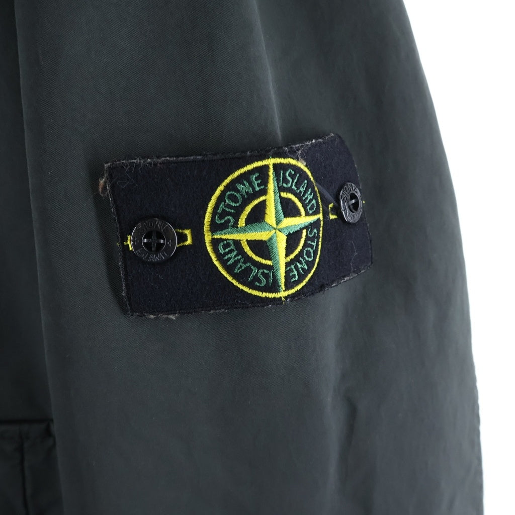 STONE ISLAND(ストーンアイランド) David-TC Jacket デヴィッド ティーシー ショルダーロゴワッペン ジップアップ ブルゾン ジャケット ブラック 811541849-A