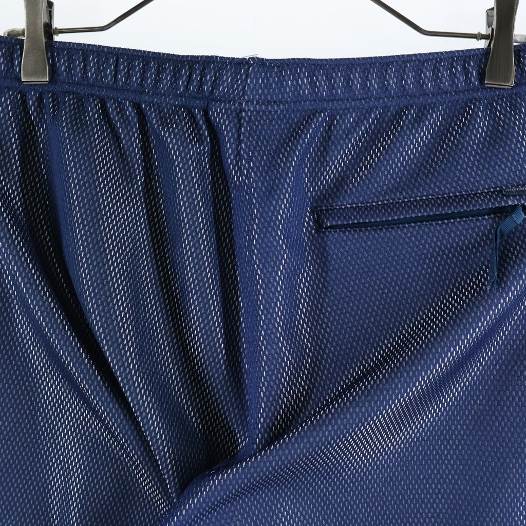 SUPREME(シュプリーム) 18SS Bonded Mesh Track Pant ボンディングメッシュトラックパンツ ネイビー/イエロー