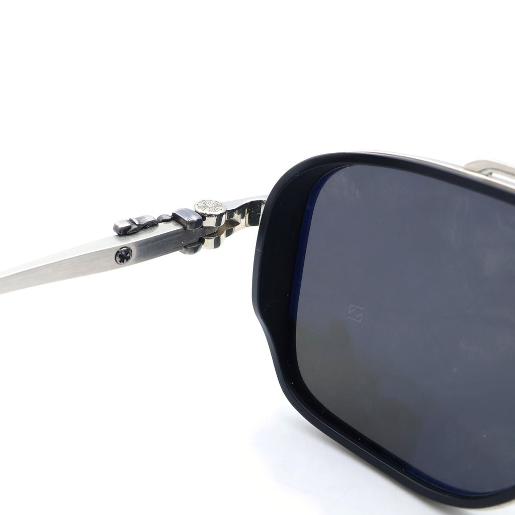 CHROME HEARTS(クロムハーツ) PUSHIN ROD 2 DAGGER プシンロッド ダガーテンプル アイウェア サングラス ブラック/シルバー