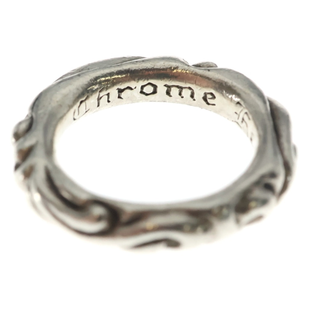 CHROME HEARTS(クロムハーツ) SCRL BAND スクロールバンド リング シルバー BCA351