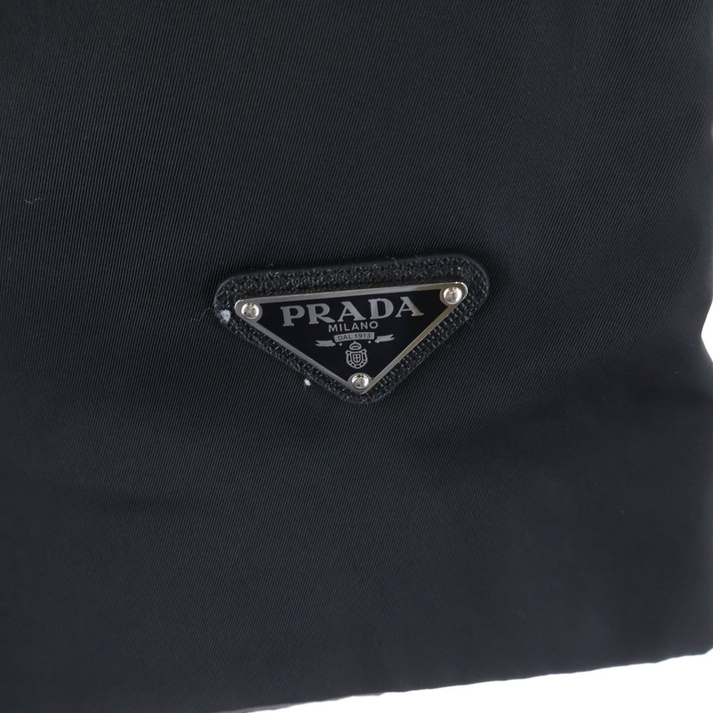 PRADA(プラダ) RE-NYLON Triangle Logo リナイロン トライアングルロゴ ハーフパンツ ブラック レディース