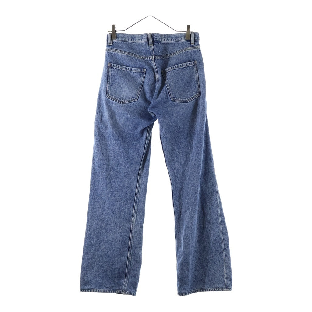 Maison Margiela(メゾンマルジェラ) 22SS コントラストポケット ジップフライ デニムパンツ インディゴ レディース S51LA0052