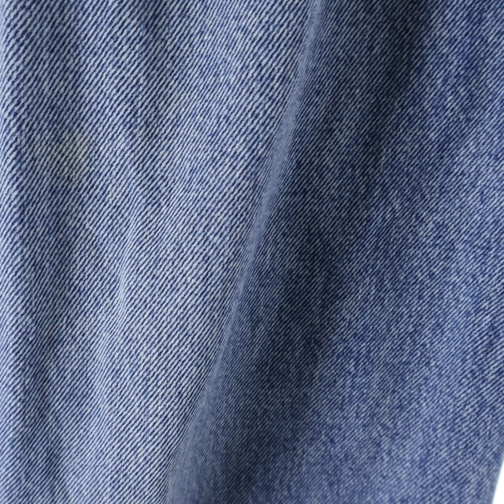 Maison Margiela(メゾンマルジェラ) 22SS コントラストポケット ジップフライ デニムパンツ インディゴ レディース S51LA0052