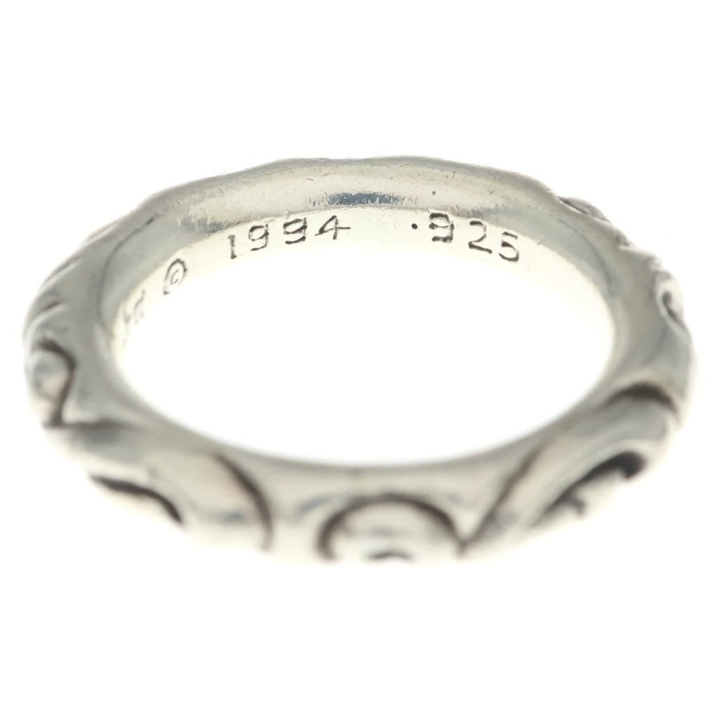 CHROME HEARTS(クロムハーツ) SCRL BAND スクロールバンド リング シルバー BCA351