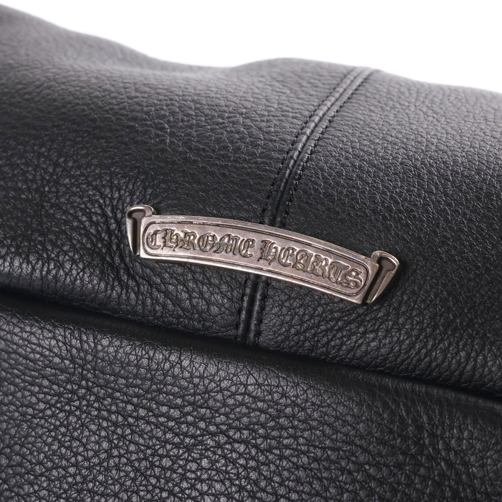 CHROME HEARTS(クロムハーツ) #1 SNAT PACK スナットパック ダガージップ ガンスリンガーベルト レザーウエストバッグ ブラック