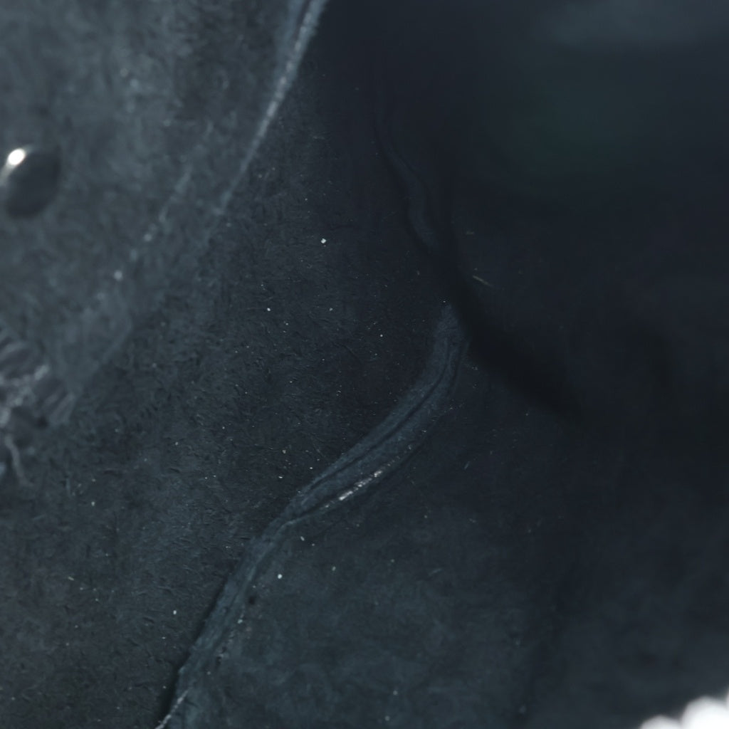 CHROME HEARTS(クロムハーツ) #1 SNAT PACK スナットパック ダガージップ ガンスリンガーベルト レザーウエストバッグ ブラック