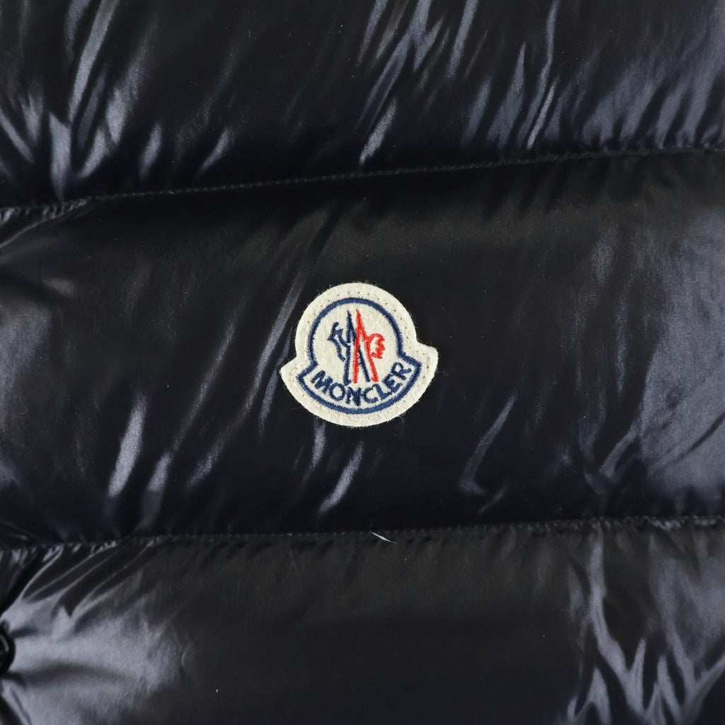MONCLER(モンクレール) TIBB GILET ロゴワッペン ナイロン ダウンベスト ブラック H20911A00096