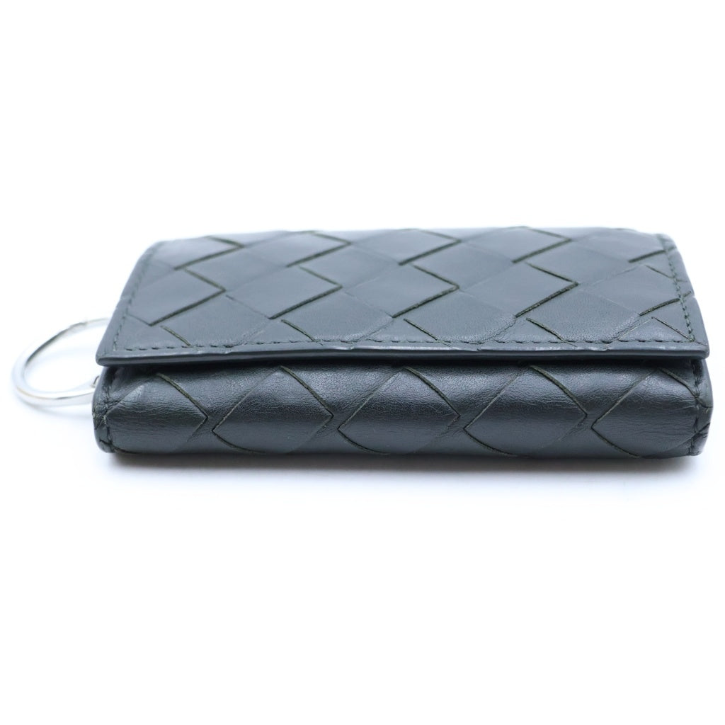 BOTTEGA VENETA(ボッテガヴェネタ) イントレチャート レザー6連キーケース グリーン 630336 V3US1 1614