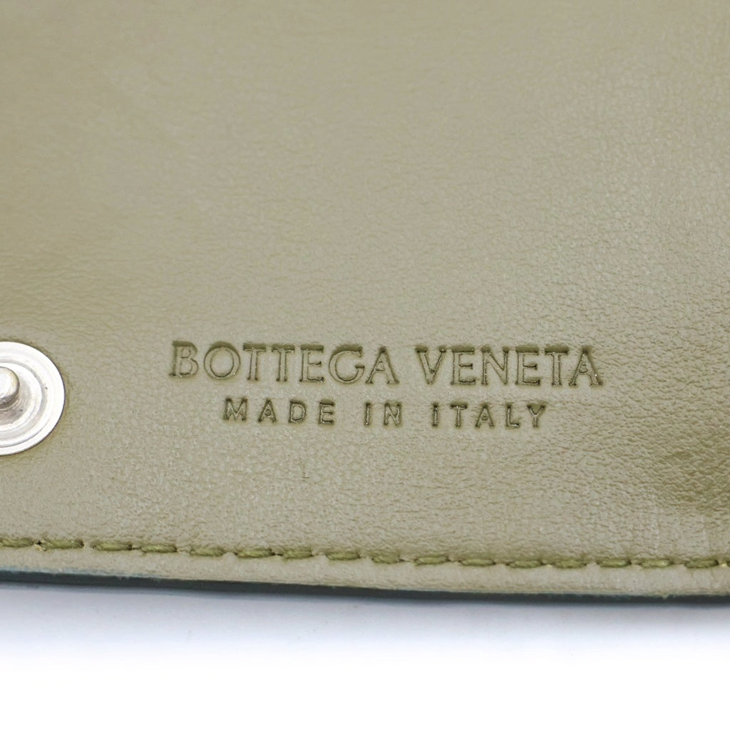 BOTTEGA VENETA(ボッテガヴェネタ) イントレチャート レザー6連キーケース グリーン 630336 V3US1 1614