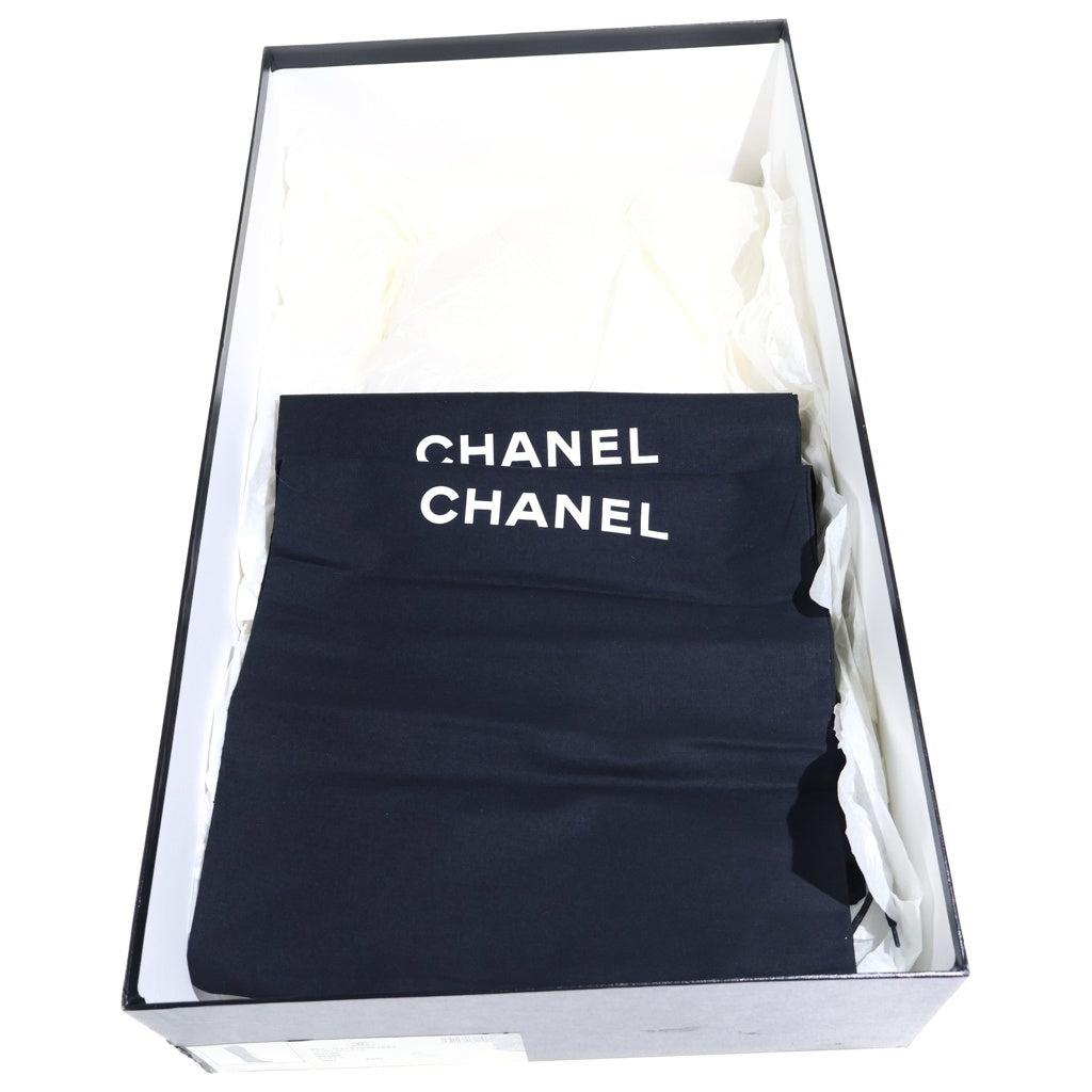 CHANEL(シャネル) ココマーク パテント レザー ロングブーツ レディース ブラック G25316