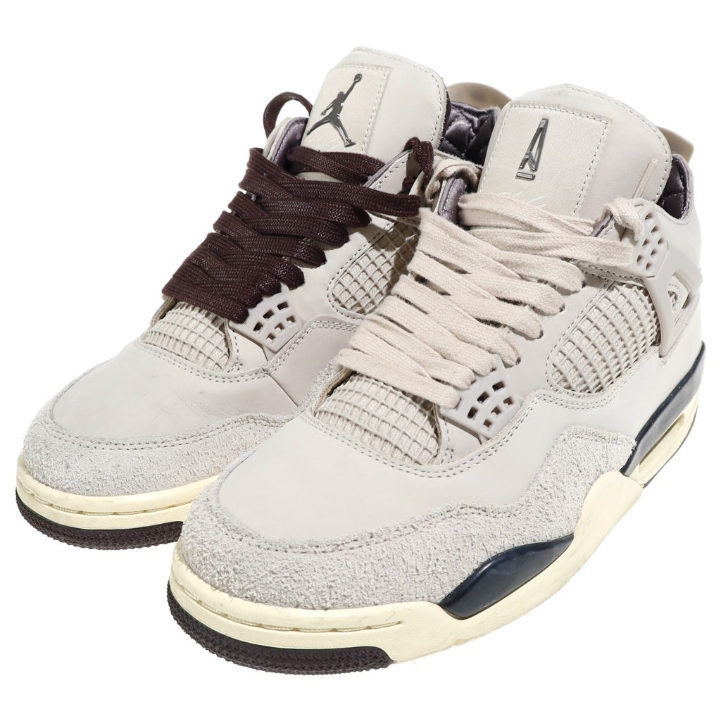 NIKE(ナイキ) ×A MA MANIERE WOMENS AIR JORDAN 4 RETRO OG SP ア マ マニエール ウィメンズ エアジョーダン4 レトロ ハイカットスニーカー ベージュ FZ4810 200 レディース