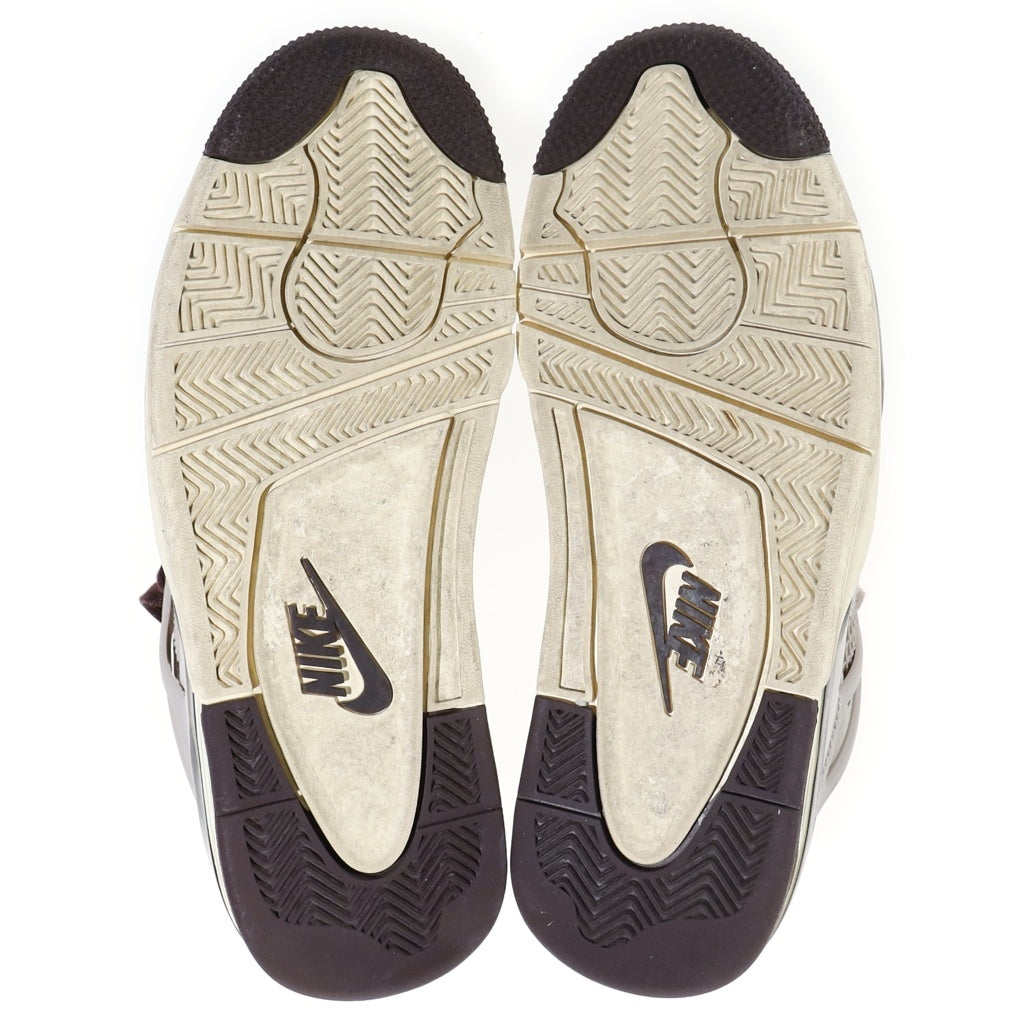 NIKE(ナイキ) ×A MA MANIERE WOMENS AIR JORDAN 4 RETRO OG SP ア マ マニエール ウィメンズ エアジョーダン4 レトロ ハイカットスニーカー ベージュ FZ4810 200 レディース