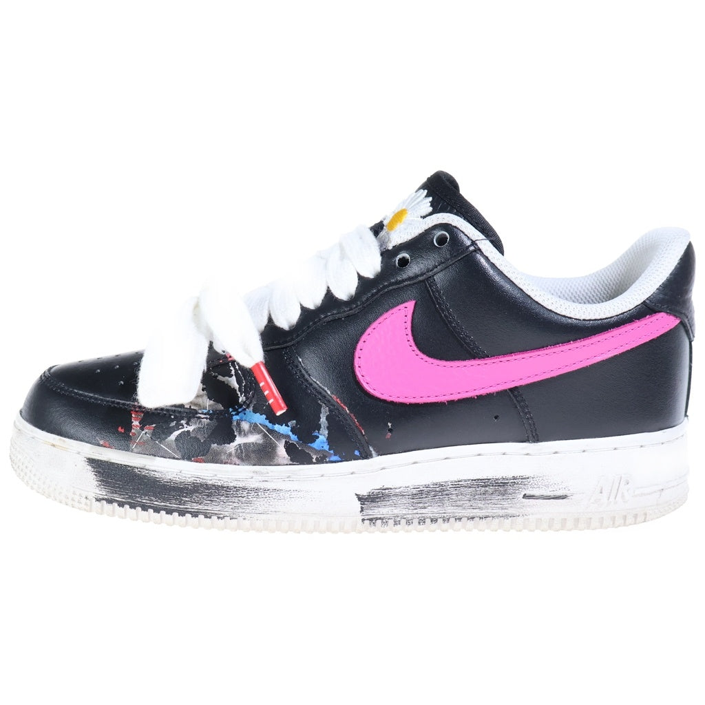 NIKE(ナイキ) ×PEACEMINUSONE AIR FORCE 1 LOW 07 PARA NOISE 3.0 G DRAGON エアフォース1 ローカットスニーカー ブラック AQ3692-004