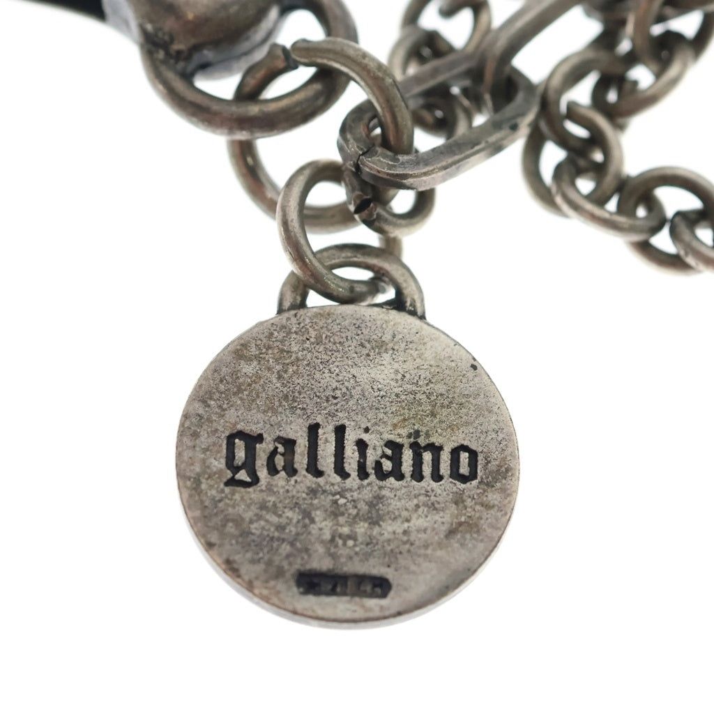 John Galliano(ジョン ガリアーノ) Metal Wallet Chain メタル ウォレットチェーン シルバー