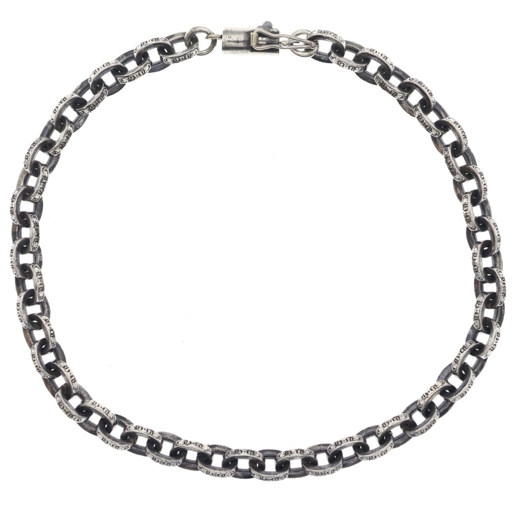 CHROME HEARTS(クロムハーツ) PAPER CHAIN ペーパーチェーン ブレスレット シルバー BCA178 8inch