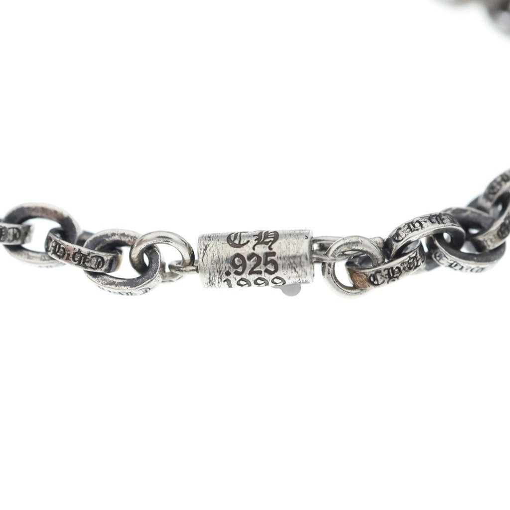 CHROME HEARTS(クロムハーツ) PAPER CHAIN ペーパーチェーン ブレスレット シルバー BCA178 8inch