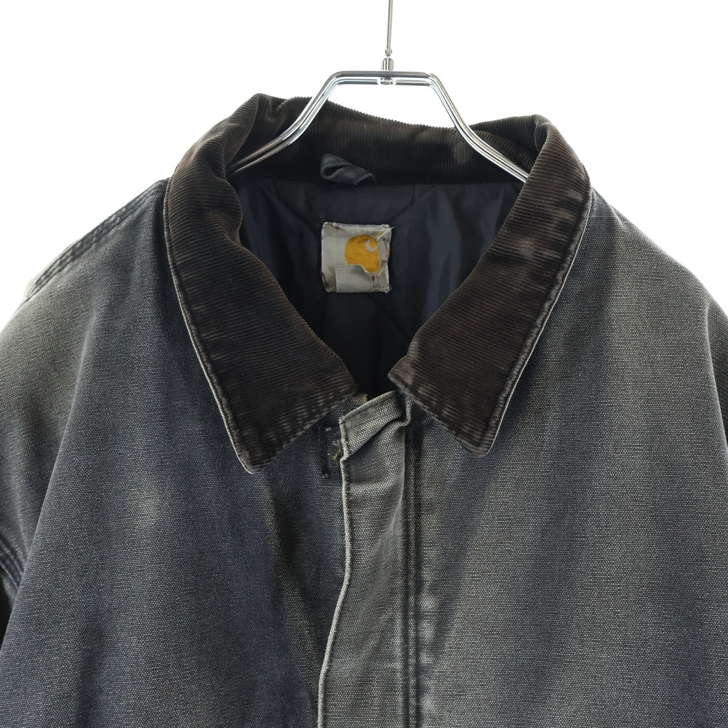 CARHARTT(カーハート) 90-00s VINTAGE TRADITONAL JACKET J22BLK USA製 トラディショナルジャケット グレー