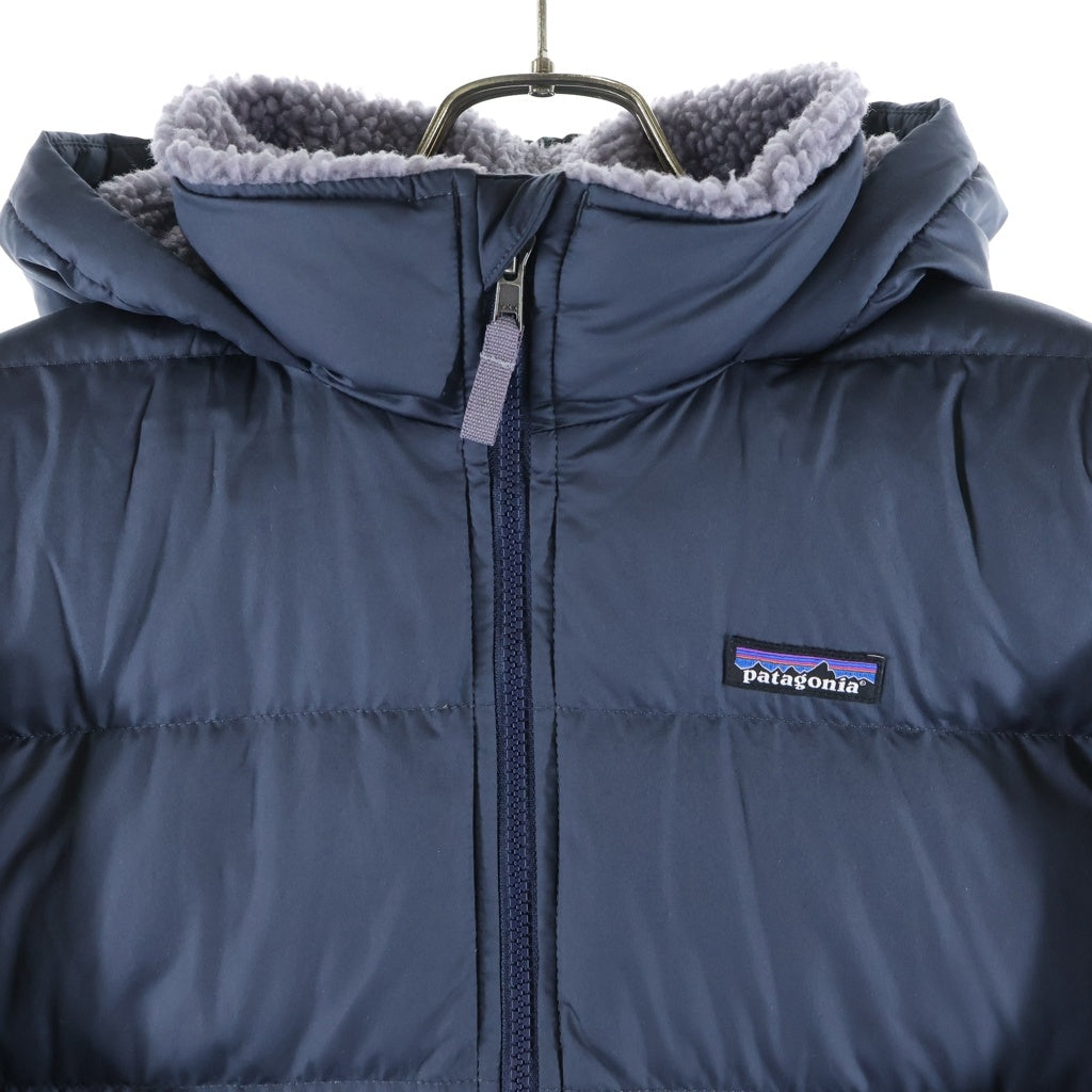 PATAGONIA(パタゴニア) Girls' Down Parka ガールズ フーデッドダウンジャケット ネイビー キッズ STY68270
