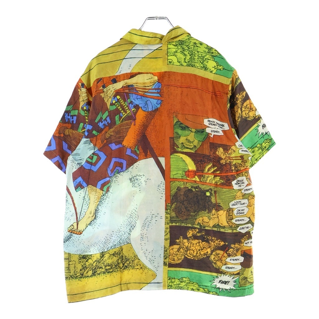 SUPREME(シュプリーム) 23SS Ronin Silk S/S Shirt ローニン 総柄半袖シルクシャツ マルチカラー
