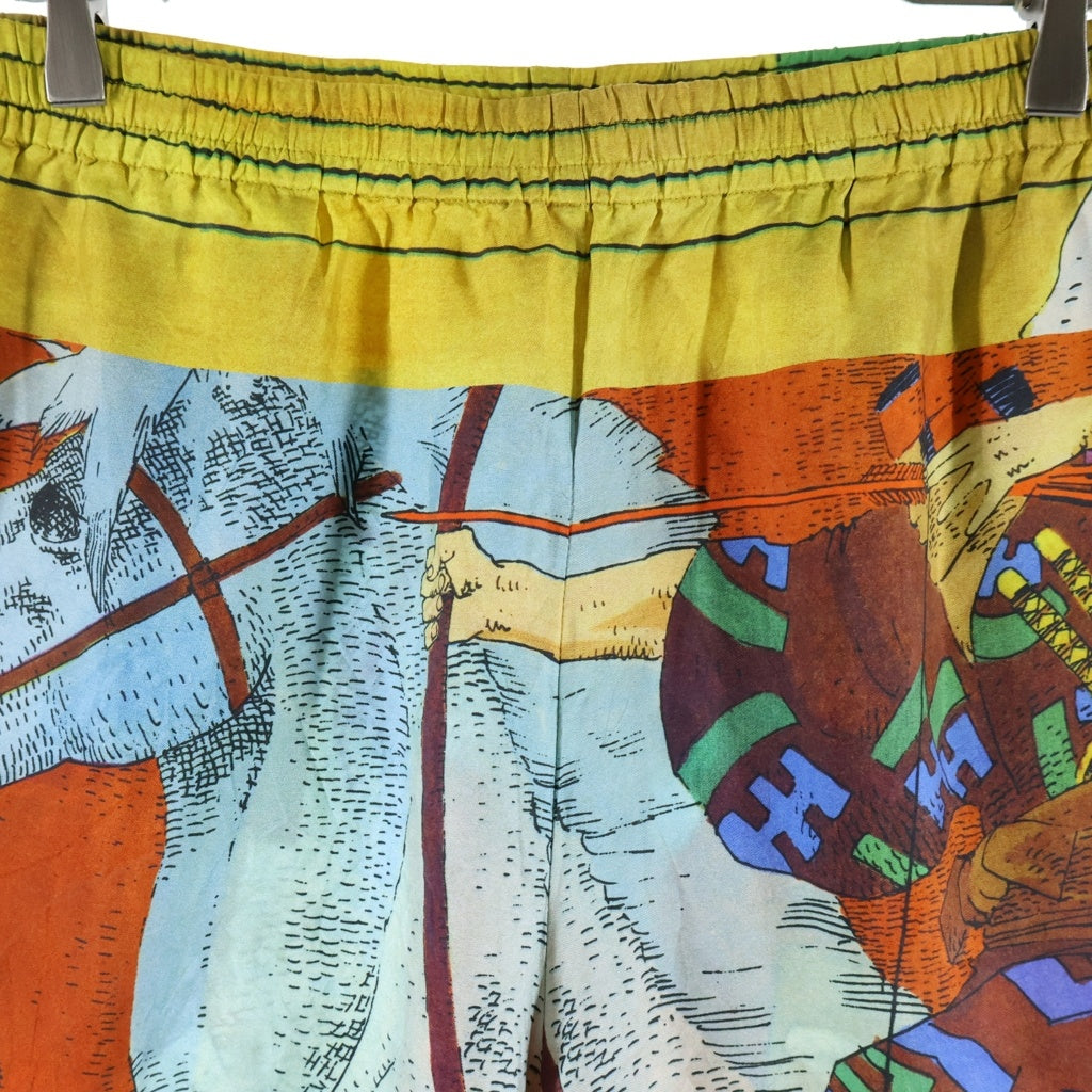 SUPREME(シュプリーム) 23SS Ronin Silk Shorts ローニン 総柄シルクハーフパンツ マルチカラー