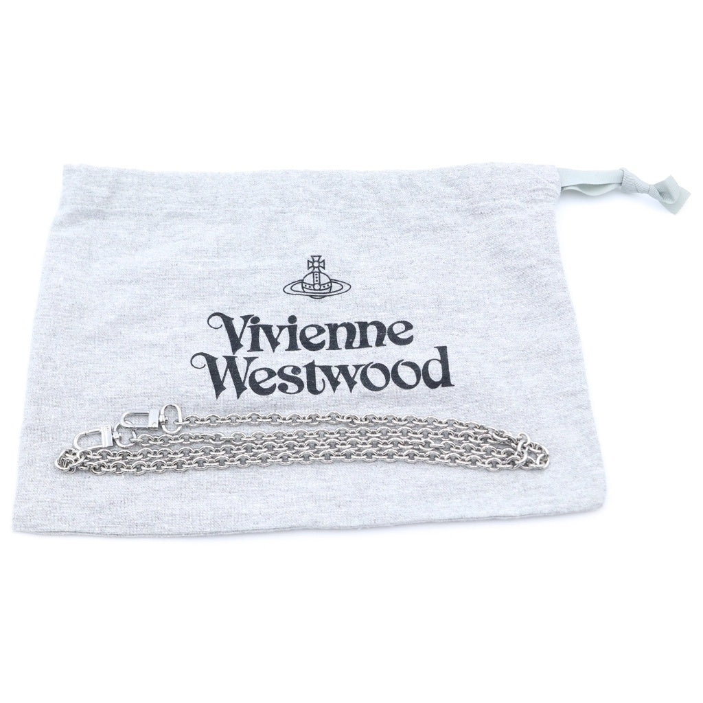 Vivienne Westwood(ヴィヴィアンウエストウッド) Betty Bag フロントロゴ シルバー金具 2WAY ショルダーバッグ ハンドバッグ ピンク レディース