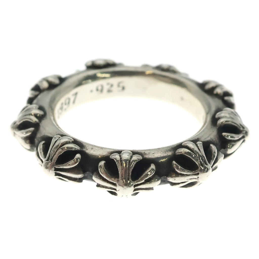CHROME HEARTS(クロムハーツ) CROSS BAND クロスバンド リング シルバー BCA342