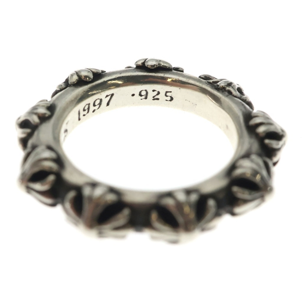 CHROME HEARTS(クロムハーツ) CROSS BAND クロスバンド リング シルバー BCA342
