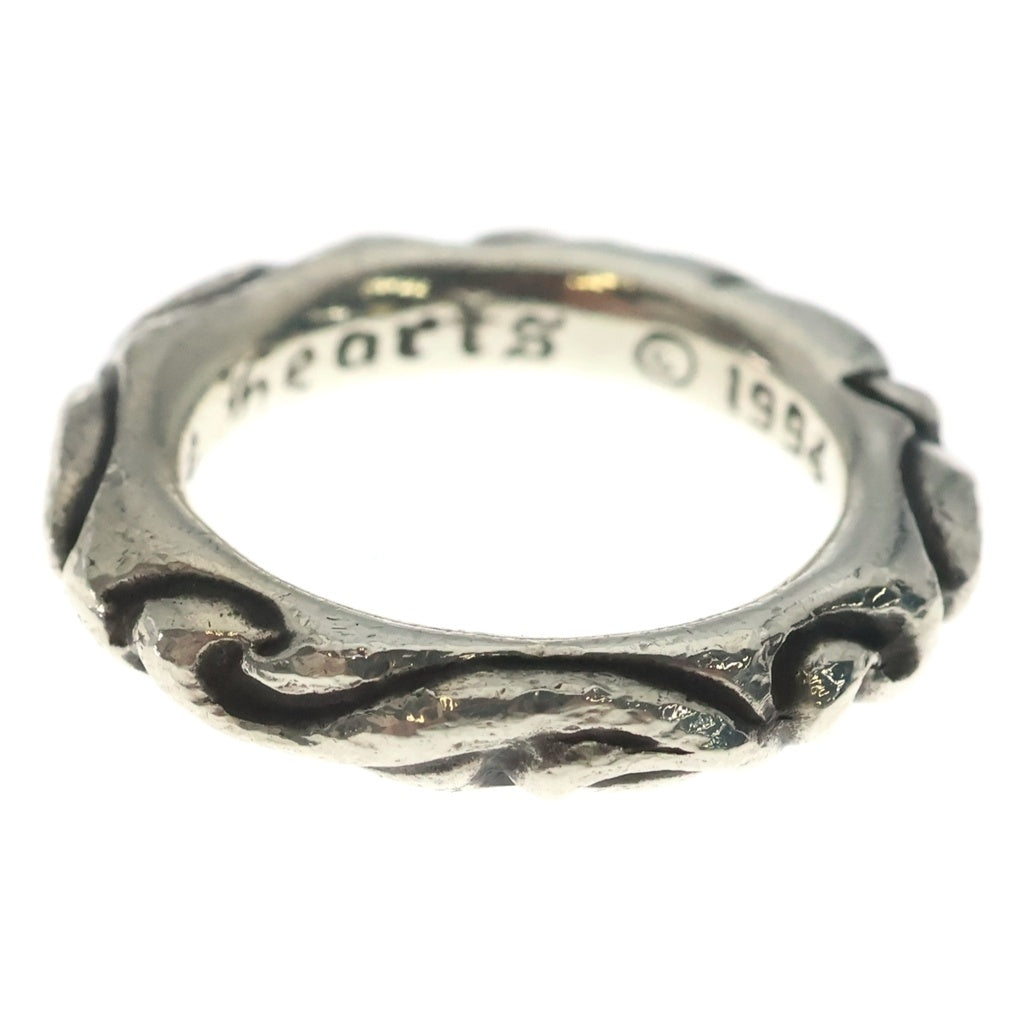 CHROME HEARTS(クロムハーツ) SCRL BAND スクロールバンド リング シルバー BCA351