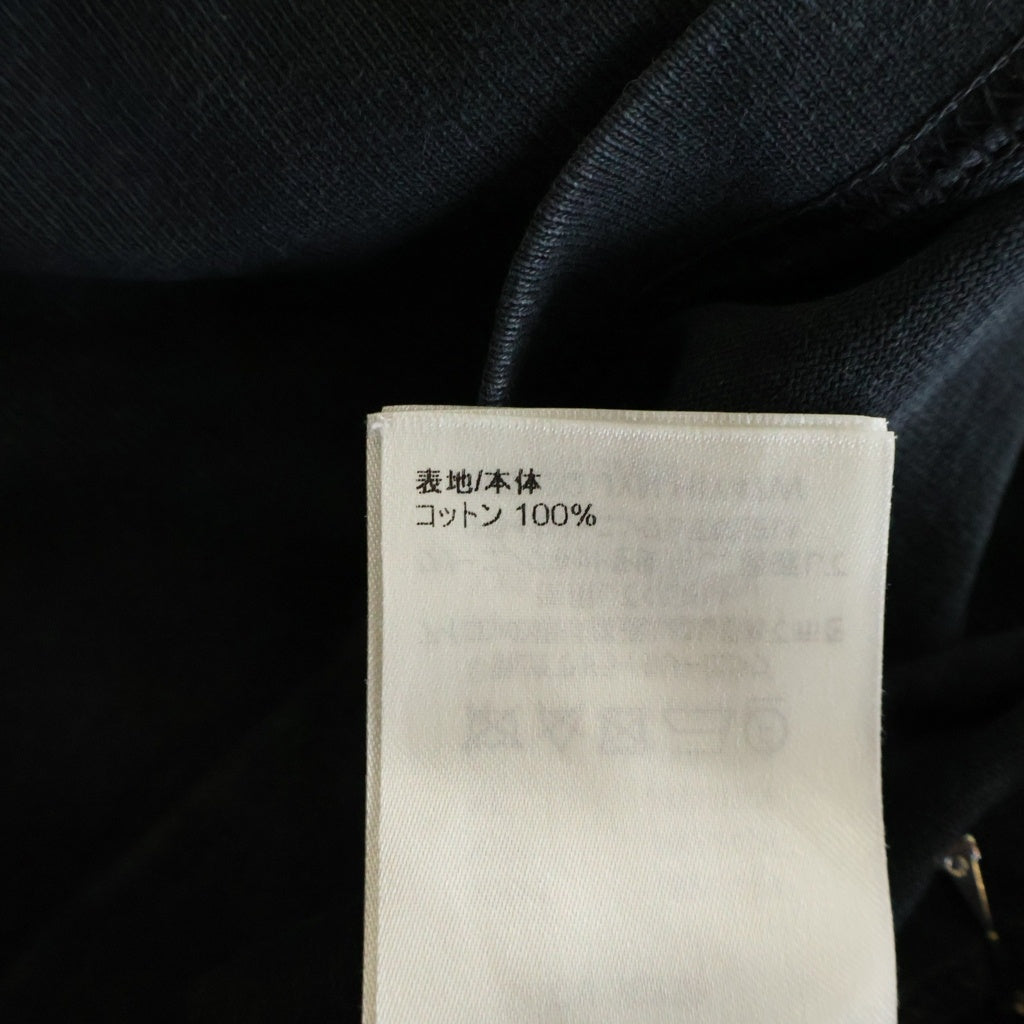 LOUIS VUITTON(ルイヴィトン) 23AW インサイドアウト バックロゴパッチ クルーネック半袖Tシャツカットソー ブラック RM232Q JYN HIY47W