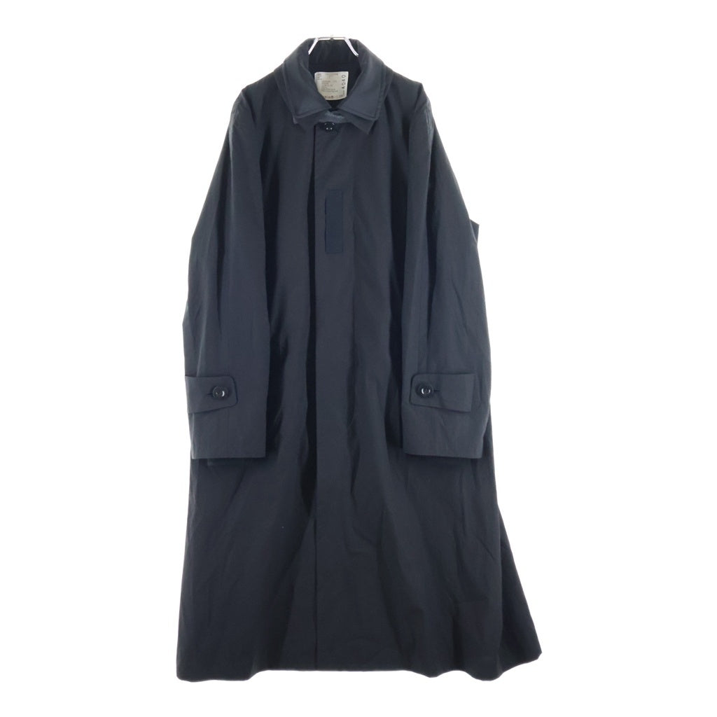 Sacai(サカイ) 26AW Cotton Typewriter Coat コットンタイプライター コート ブラック 26-04040M