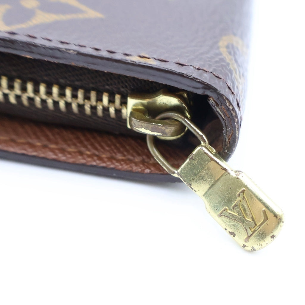 LOUIS VUITTON(ルイヴィトン) モノグラム ポルトモネジップ ロングウォレット ブラウン M61727/TH0074