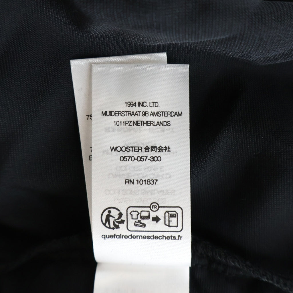 SUPREME(シュプリーム) 25SS Velvet Baseball Jersey ベルベット 半袖ベースボールシャツ ブラック