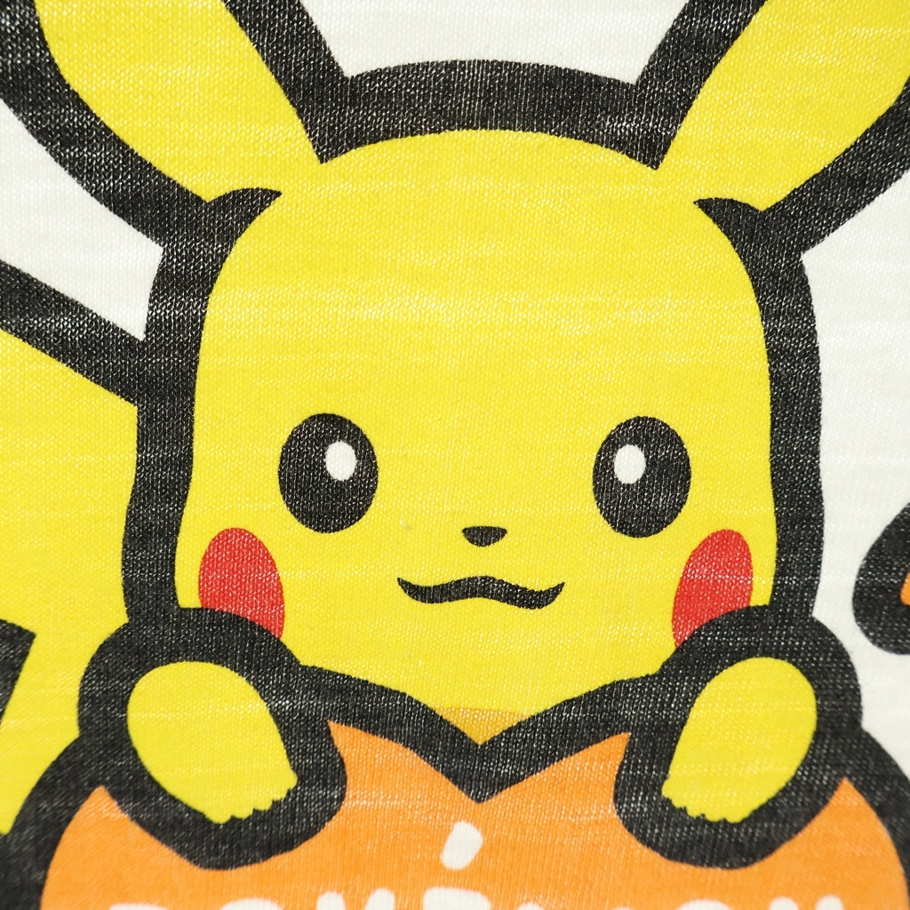 HUMAN MADE(ヒューマンメイド) ×POKEMON MADE GRAPHIC T-SHIRT SHIBUYA PARCO ×ポケモン 渋谷パルコ限定 両面プリントクルーネック半袖Tシャツカットソー ホワイト