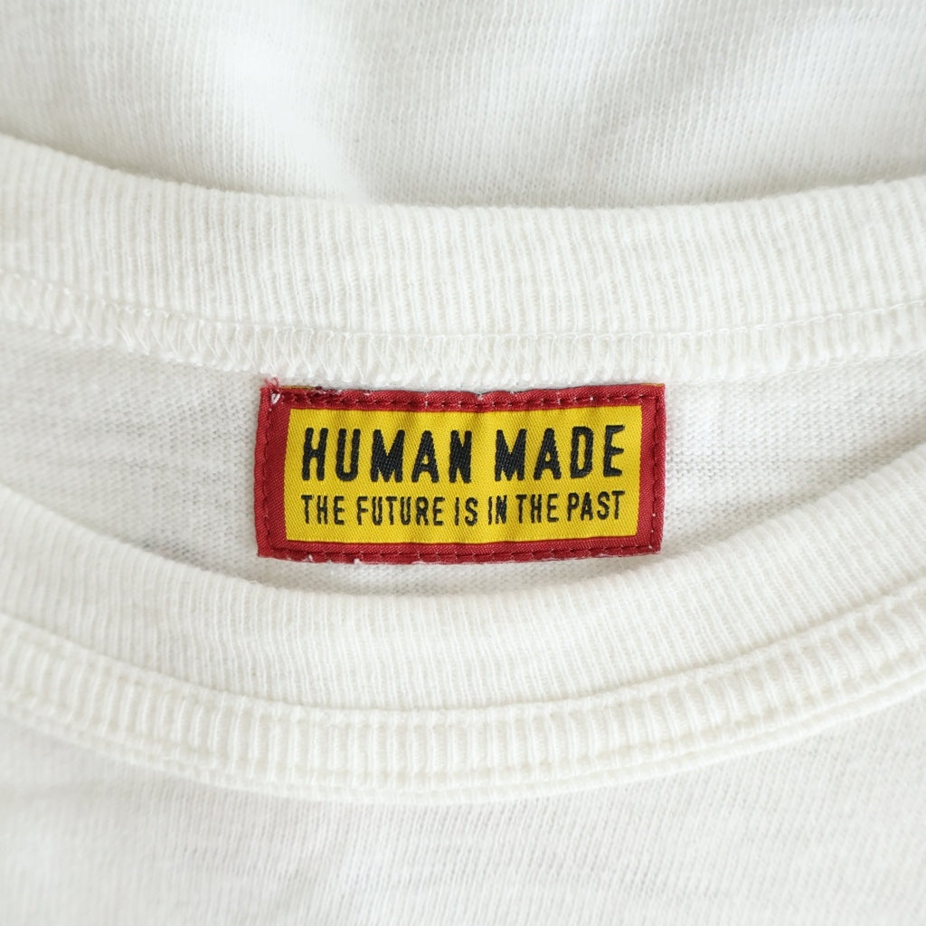 HUMAN MADE(ヒューマンメイド) ×POKEMON MADE GRAPHIC T-SHIRT SHIBUYA PARCO ×ポケモン 渋谷パルコ限定 両面プリントクルーネック半袖Tシャツカットソー ホワイト