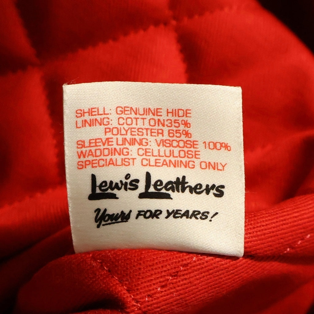 Lewis Leathers(ルイスレザー) No.391 LIGHTNING ライトニング リアルハイドレザー UKダブルライダースジャケット ブラック 391
