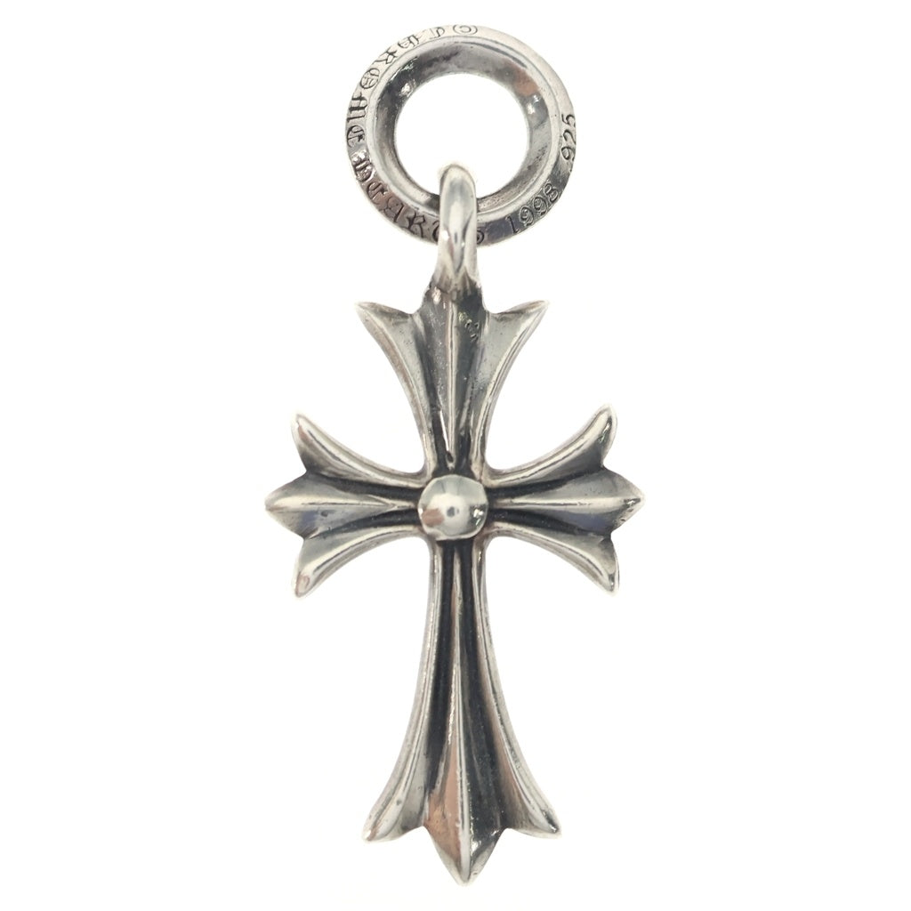 CHROME HEARTS(クロムハーツ) TINY CH CROSS タイニーCHクロス チャーム ネックレストップ シルバー BCA382