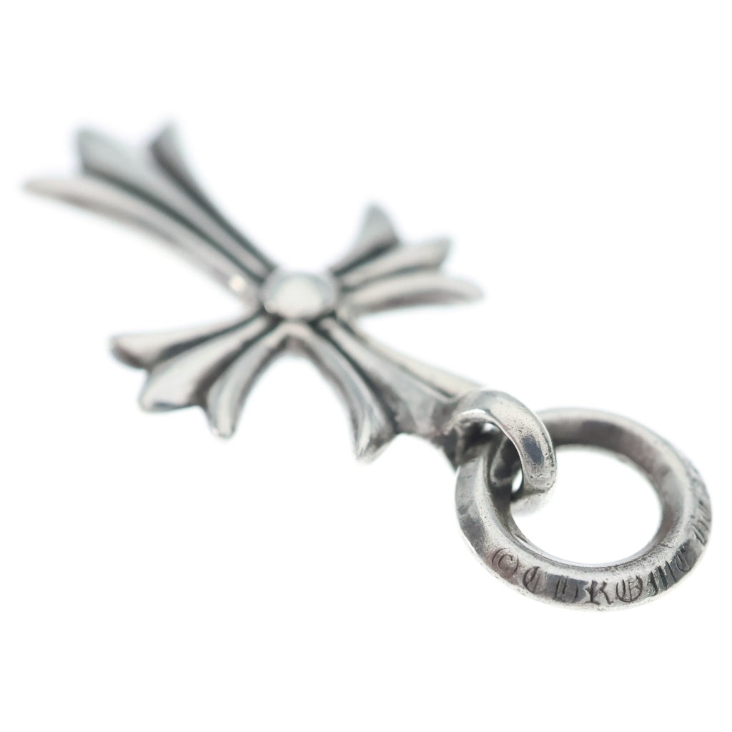 CHROME HEARTS(クロムハーツ) TINY CH CROSS タイニーCHクロス チャーム ネックレストップ シルバー BCA382